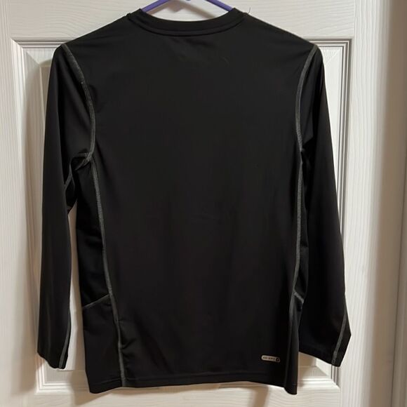 Old Navy boys size 10/12 black base layer shirt. - Picture 2 of 4